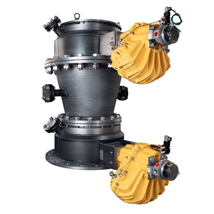 Double Dump Airlock with options Double Dump Airlock with options