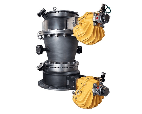 Double Dump Airlock with options Double Dump Airlock with options